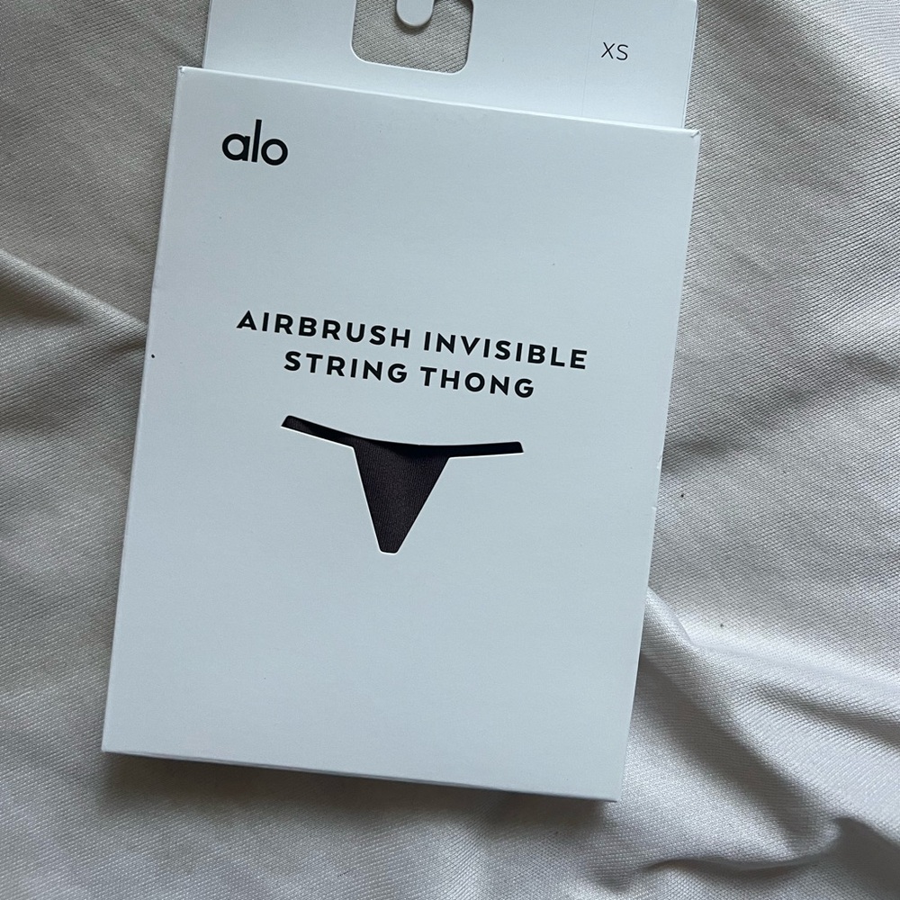 Alo Airbrush Invisible String Thong